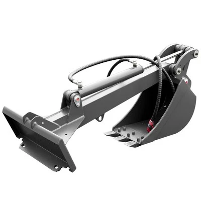 New Skid Steer Loader Backhoe Fronthoe Attachment,Bucket Excavator Attachment - Image 1 of 4