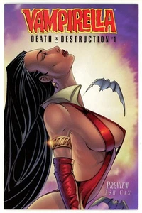 VAMPIRELLA Comic - Death & Destruction April 1996 Number 1 - Picture 1 of 7