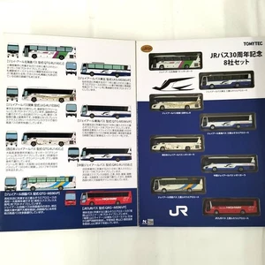 TOMYTEC JR Bus 30th Anniversary 8-Company Set Limited Edition N Scale Rare Japan - Bild 1 von 7