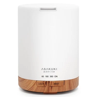 ASAKUKI 300ml Essential Oil Diffuser, Ultrasonic Aroma Scented Oil Diffuser & - Image 1 of 4