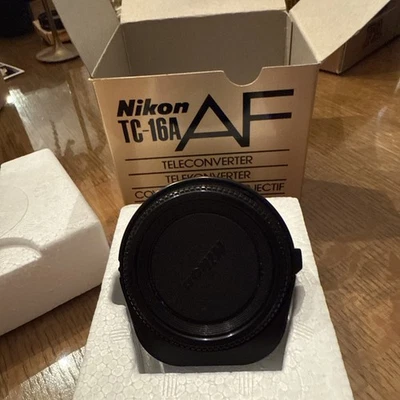 Nikon TC-16A AF Teleconverter 1.6x for Nikon F Mount Camera  With Box. MINT - Image 1 of 4