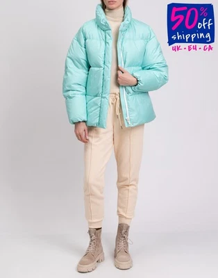 RRP €1149 IENKI IENKI Down Quilted Jacket Size L Oversized Pockets Drawcord - Image 1 of 4