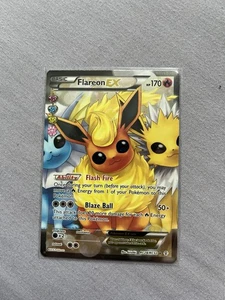 Pokemon TCG Flareon EX Full Art Holo Card Rc28-32 Generations Radiant Collection - Picture 1 of 6