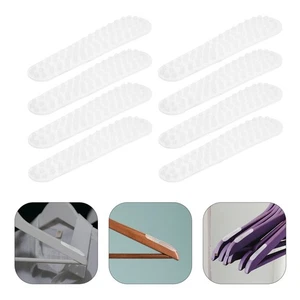 Tiras antideslizantes para colgadores de ropa 30 piezas empuñaduras antideslizantes para perchas - Imagen 1 de 17