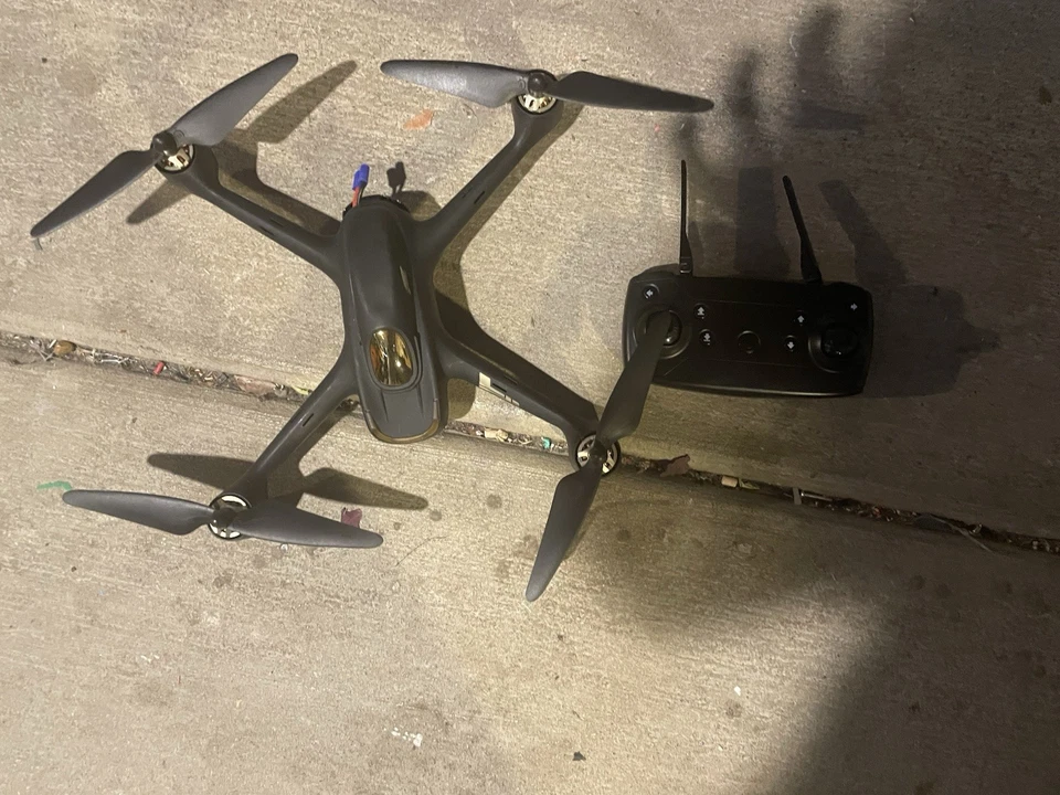 Дрон Hubsan GPS камера следить квадрокоптер X4 беспроводной литий-ионный рекордер Tech - Изображение 1 из 4