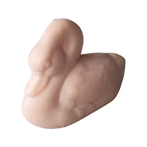 Vintage Deko Seife Rosa Schwan - Bild 1 von 3