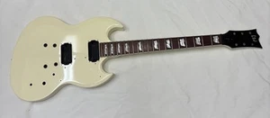 2023 ESP LTD Viper-256 Husk White Body Neck Project - Picture 1 of 24