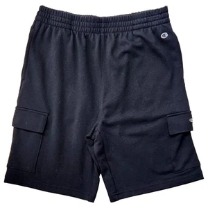 Champion Boys Black Sweat Shorts With Elastic Waistband X-Large 18-20 - Picture 1 of 2