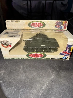 Solido Batailles Battles 6210 SHERMAN Military  Tank Bigorre - Image 1 of 4