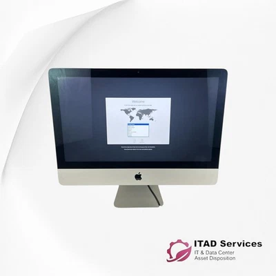 APPLE iMac 21" A1418 Core i7-4770S 3.1GHz 1TB HDD+128GB SSD 16GB Catalina *READ* - Image 1 of 4