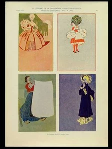 PLAKATE PROJEKTE - DRUCK 1904 - J. A. LANG, JUGENDSTIL - Bild 1 von 1