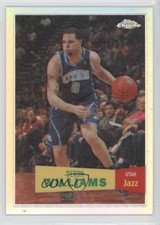 2007-08 Topps Chrome 1957-58 Variations Refractor /999 Deron Williams #99