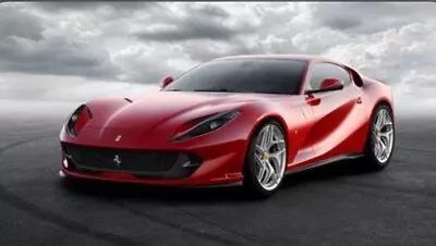 1:18 BBR FERRARI 812 SUPERFAST 2017 ROSSO CORSA 322 No MR D&G H&H PEAKO 06/99 - Image 1 of 4