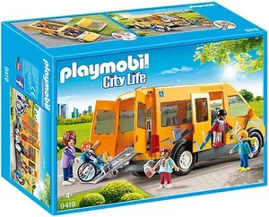 Playmobil City Life #9419 SCUOLABUS CON AUTISTA E 4 BAMBINI Nuovo Sigillato - Foto 1 di 3