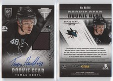 2013-14 Panini Anthology Titanium Update Gear /100 Tomas Hertl Rookie Auto RC
