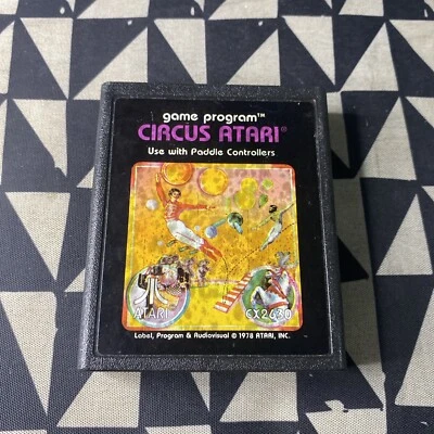 Circus Atari (Atari 2600, 1980) Cart Only - Image 1 of 4