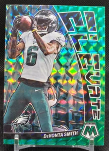 Mosaico Panini 2023 verde mosaico Prizm Elevate DeVonta Smith #E-DS Eagles - Imagen 1 de 2