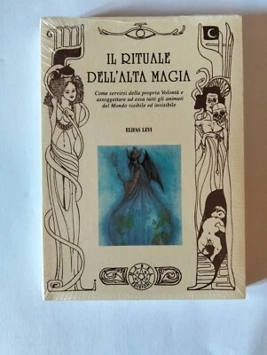 Il rituale dell'Alta Magia Elifas Levi Libro Harel 17x12 CM