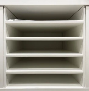 Ikea KALLAX Insert with 4 shelves, white 13x13 " 404.237.19 - NEW - Picture 1 of 3