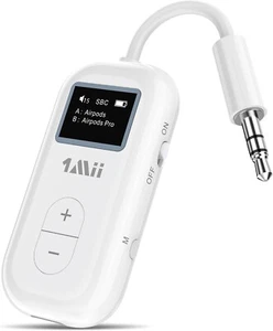 Bluetooth 5.3 Transmitter for TV to 2 Wireless Headphones, Support aptX Adapt... - Afbeelding 1 van 11