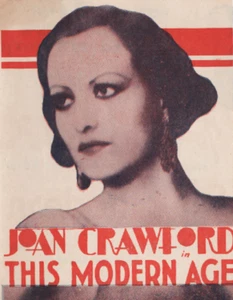 Modern Age Joan Crawford Original Herald Film 1931 RAR!!! - Bild 1 von 3