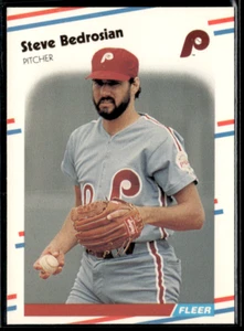 1988 Fleer - Steve Bedrosian #298 Glossy - Bild 1 von 2