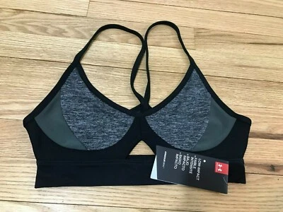 Under Armour Women's Size XS Black Unstoppable Bralette - Low Impact #1317929 - Image 1 of 4