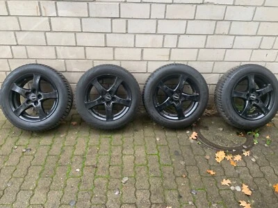 Mini F55 56 57 One Cooper Winterreifen Winterräder Borbet Black Glossy 15 Zoll - Bild 1 von 4