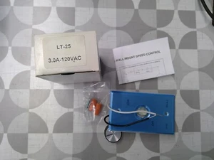 LT-25 115VAC 3A Wall Mount Speed Control **Free Shipping** - Picture 1 of 1