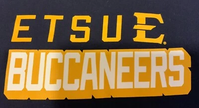 NCAA ETSU Buccaneers East Tennessee State Univ. Camiseta Juvenil Grande (12-14) NUEVA Foto 1 de 4