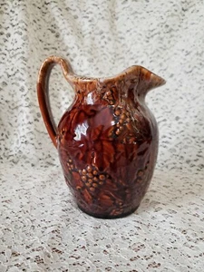 Kingwood Keramik Krug Vase Made In Ohio 50er Jahre MCM - Bild 1 von 7