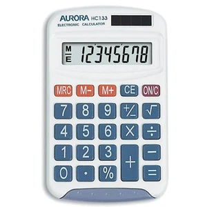 New Aurora Handheld Calculator HC133 - Free Delivery - Picture 1 of 2