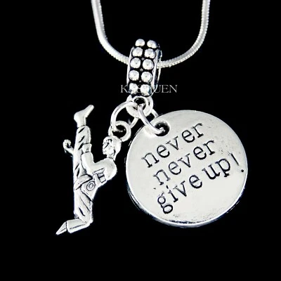 Martial Arts Gift for Karate Taekwondo TKD Jiu Jitsu Judo Athlete Charm Necklace - Image 1 of 4