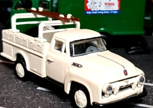 Camión RTR Mini-Metales 1954 Ford F-350 carrocería utilitaria trabajo HO = 1/87 BLANCO CONSTRUIDO CMW - Imagen 1 de 14