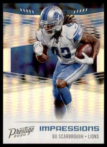 BO SCARBROUGH 2020 Panini Prestige Impressions #16 Lions  ID:6217 - Picture 1 of 2