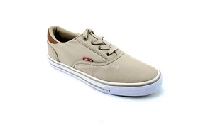 Levi's Men's Ethan Canvas Ii Sneakers Men's Shoes 8.5 M Kahki - Picture 1 of 11
