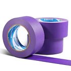 Purple Painters Tape,2 inch x 60 Yards x 3 Rolls (180 Yards Total) - Medium A...