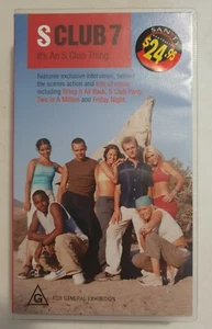 S Club 7 - It's An S Club Thing VHS - Imagen 1 de 4