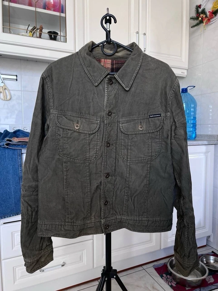 Dolce Gabbana Button Up Corduroy Women’s Jacket SIZE L Vintage Rare 2000’s Y2K - Image 1 of 4