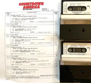 3/9/85 JOHN LEADER'S COUNTDOWN AMERICA FEATURES SURVIVOR; PRINCE/APOLLOINA, CARS - Picture 1 of 6