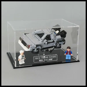Acrylic Display case for the LEGO Delorean Back to the Future (21103) - Picture 1 of 2