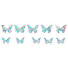  10 Sheets Lightweight Window Stickers Self- Adhesive Butterfly