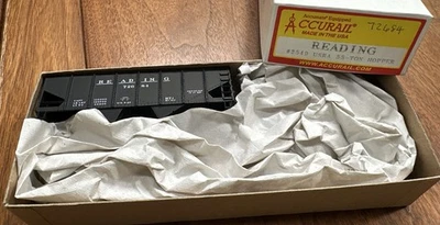 Accurail HO Kit #2549 55 Ton USRA Hopper Reading RDG 72684 NOS NY - Image 1 of 4