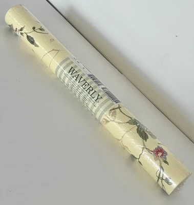 Waverly double roll prepasted wallpaper 56 sq ft - 20.5"x11 yds floral 5502680 - Image 1 of 4
