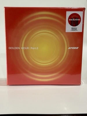 Ateez Golden Hour Part 3 Heat ver Album *Target Exclusive*