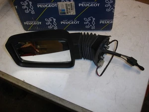 Peugeot 309 PH1 wing mirror left side manual new genuine 8148.H5 heated - Picture 1 of 3
