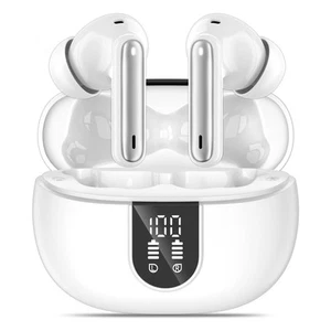 Wireless Earbuds, Bluetooth 5.3 Headphones 40Hrs Playtime Deep Bass Stereo in... - Picture 1 of 7