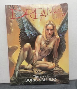 Dreams - The Art of Boris Vallejo 1999 Hardcover Erotic Art Book Fantasy Vtg - Picture 1 of 5