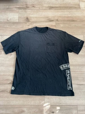 Chrome Hearts Black Pocket T-Shirt – Size XL (Tag Missing) - Image 1 of 4