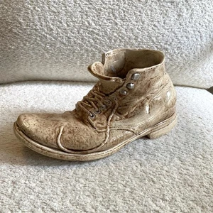Unique Vintage Ceramic Shoe Pottery Ceramic Boot Planter - Picture 1 of 15
